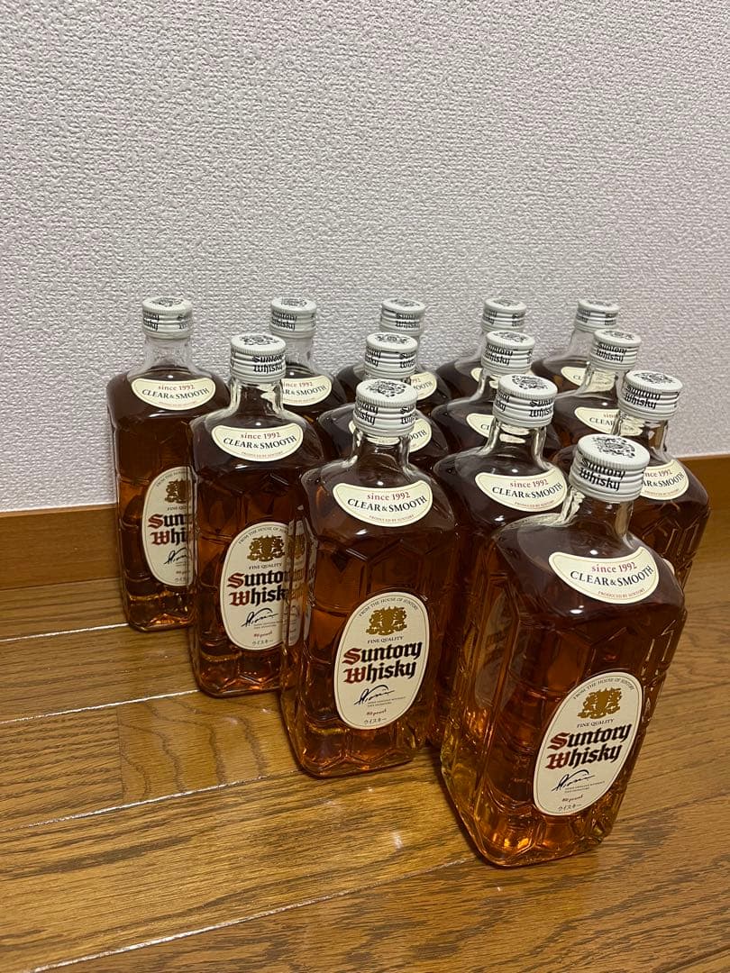 【週末特価・終売品】サントリーウイスキー 白角 700ml 13本