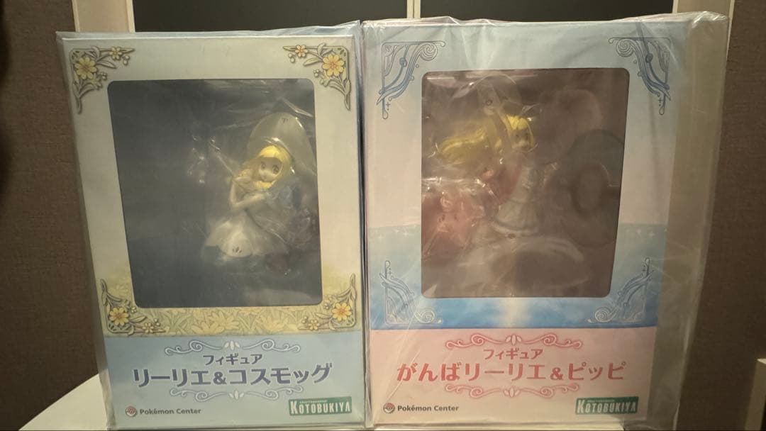 リーリエ＆コスモッグ、リーリエ＆ピッピ フィギュア セット