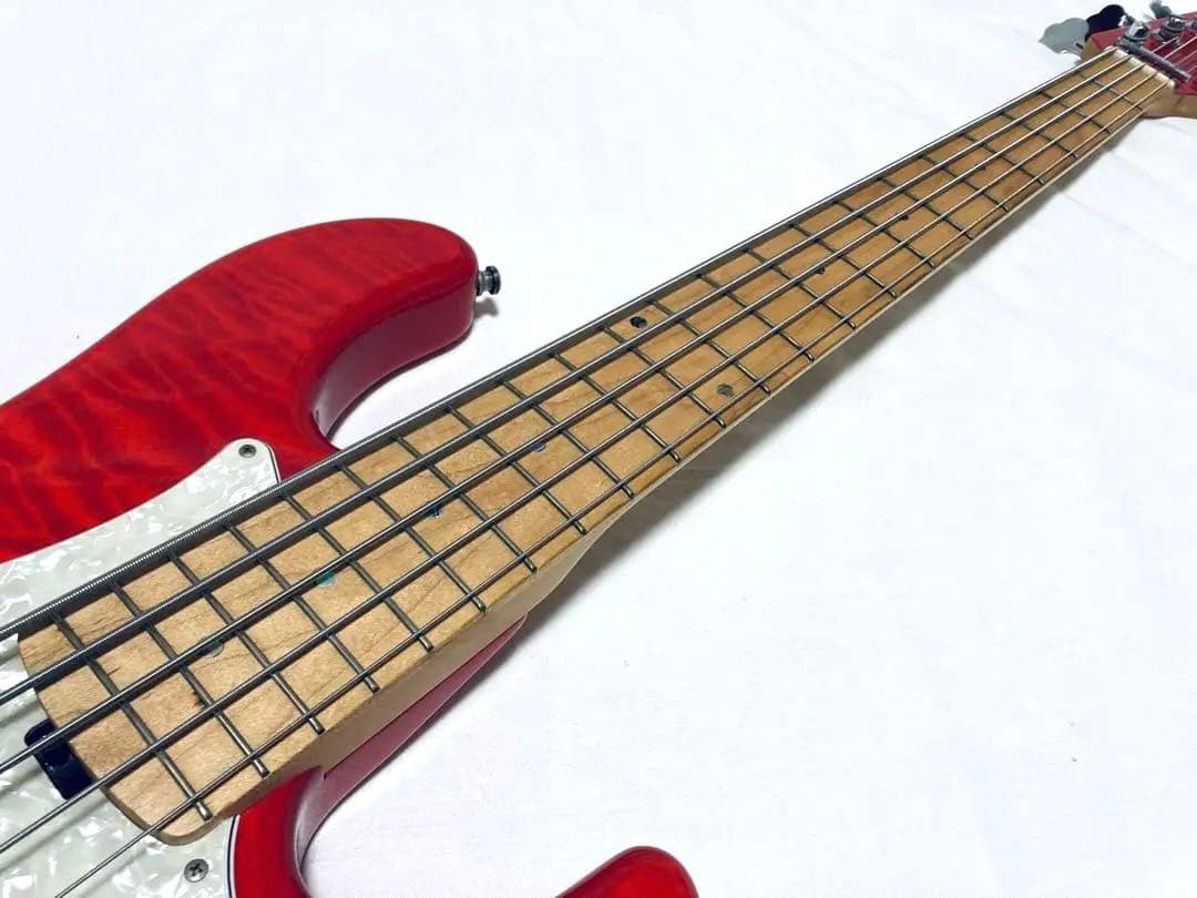 美品 Edwards E-T-170BD レッド ラルク テツヤ ケース付