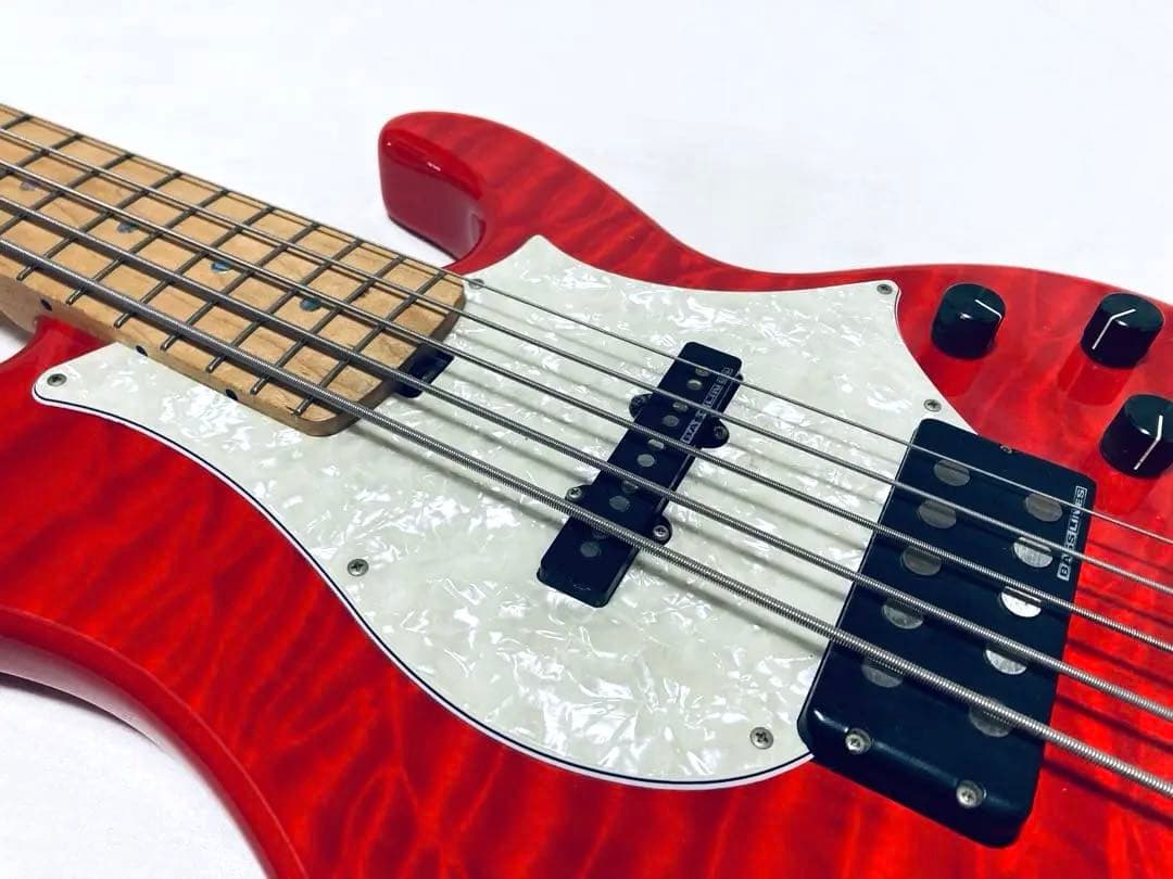 美品 Edwards E-T-170BD レッド ラルク テツヤ ケース付