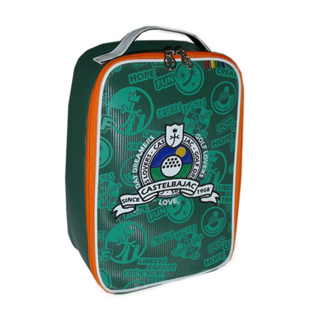 カステルバジャック ゴルフ シューズケース 7233381310 グリーン