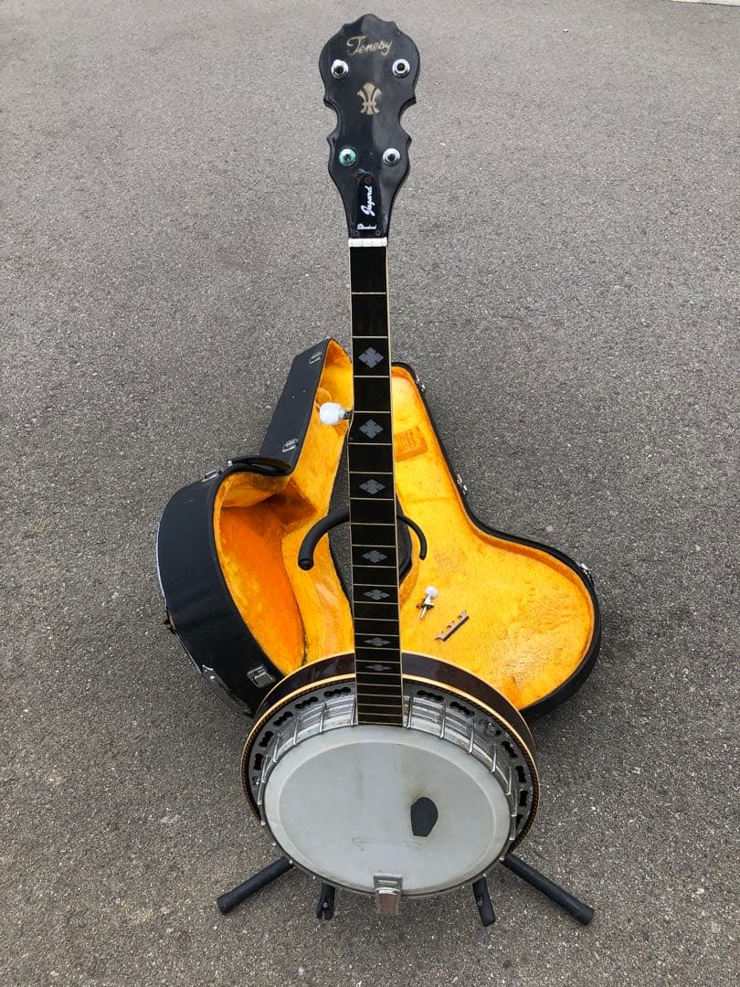 tenesy 5弦バンジョー　ハードケース付き