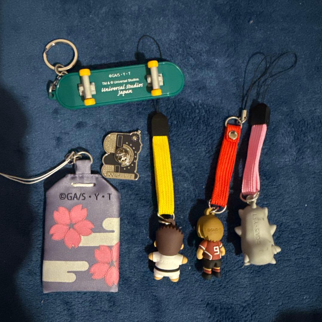 名探偵コナンUSJ限定キャラクターシリコンストラップセット