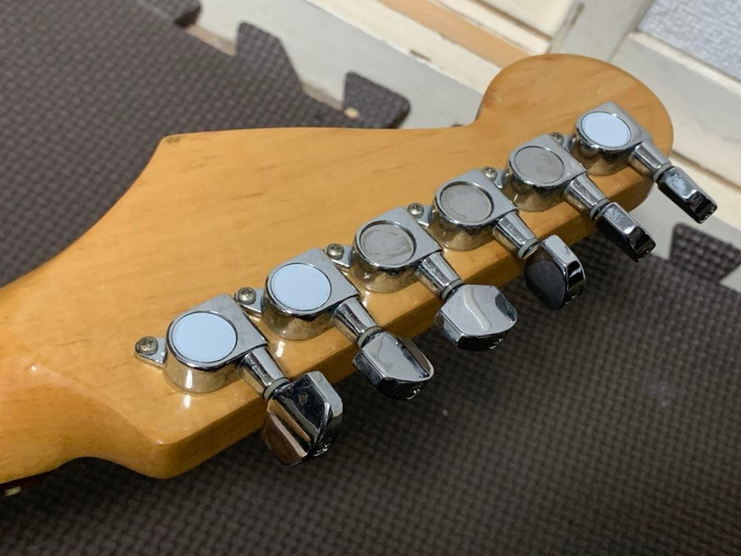 busker's バスカーズ ストラトキャスター ストラト ST 黒 ジャンク