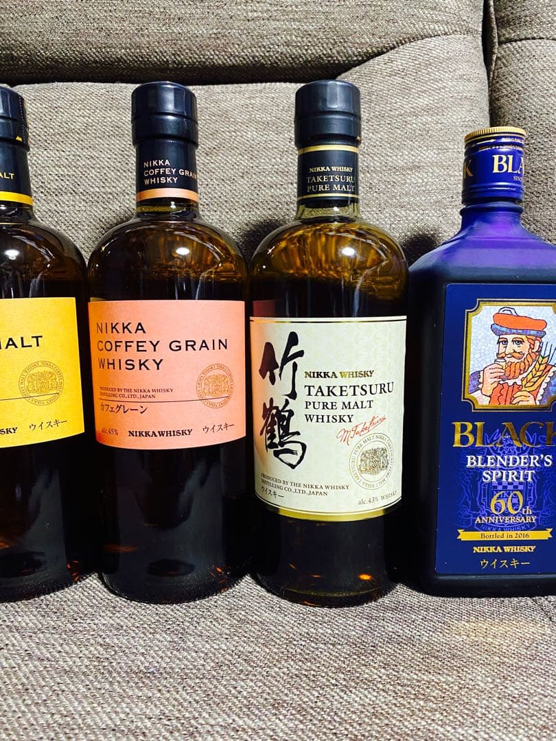 よん　　ニッカウイスキー 6本セット