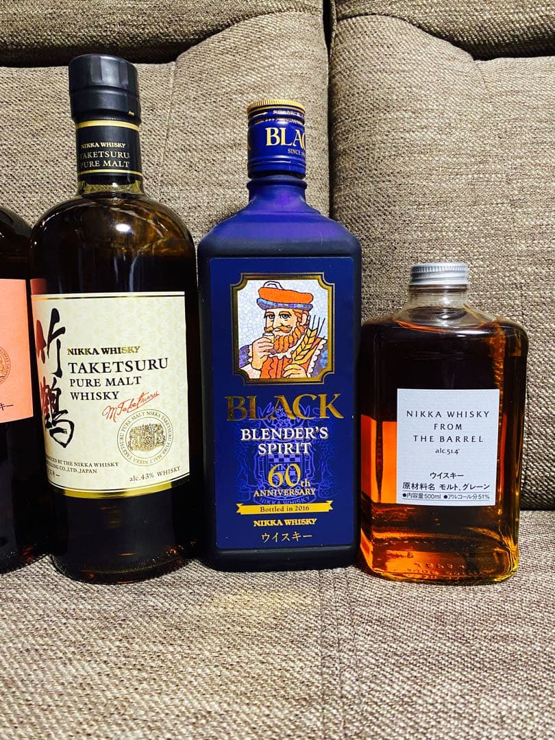 よん　　ニッカウイスキー 6本セット