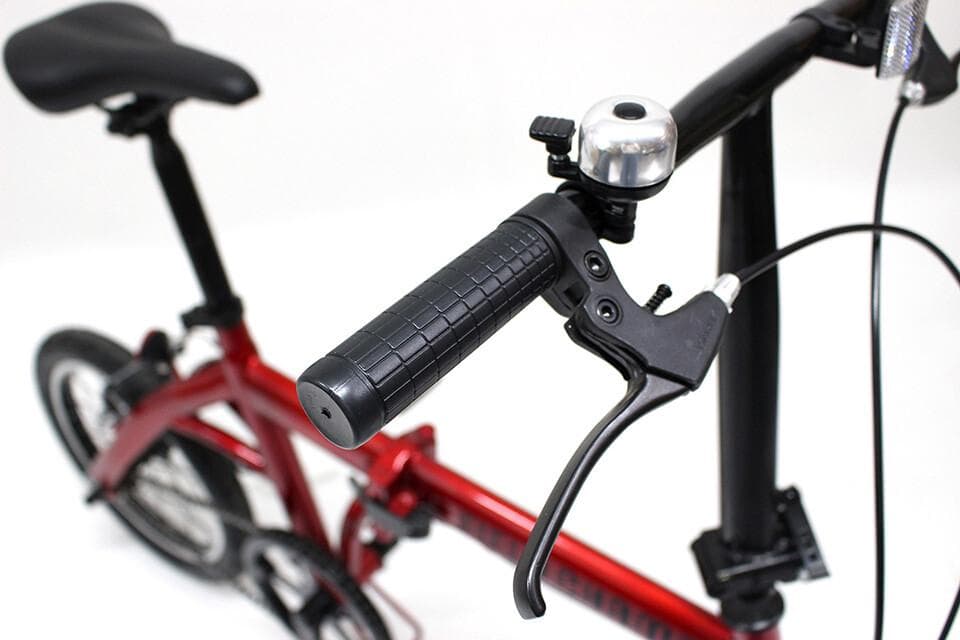 ★新品★FIELD CHAMP　16インチ　折りたたみ自転車　赤　(ロック付)