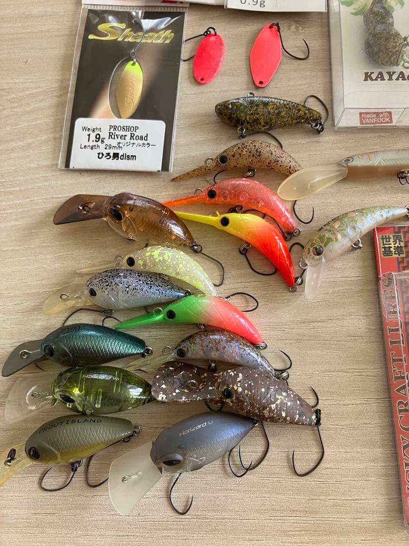管釣り オリカラルアー リバーロード オオツカ トッピングフード オリカラ多数