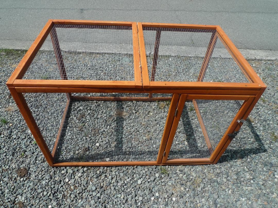 小動物用ケージ 木製フレーム