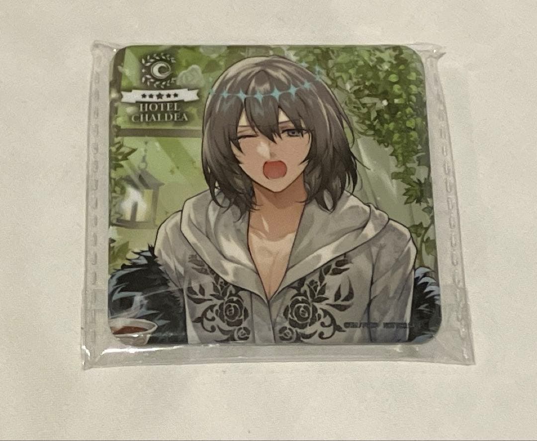 FGO ホテル カルデア イケプリ 宿泊者限定 スクエア缶バッジ オベロン