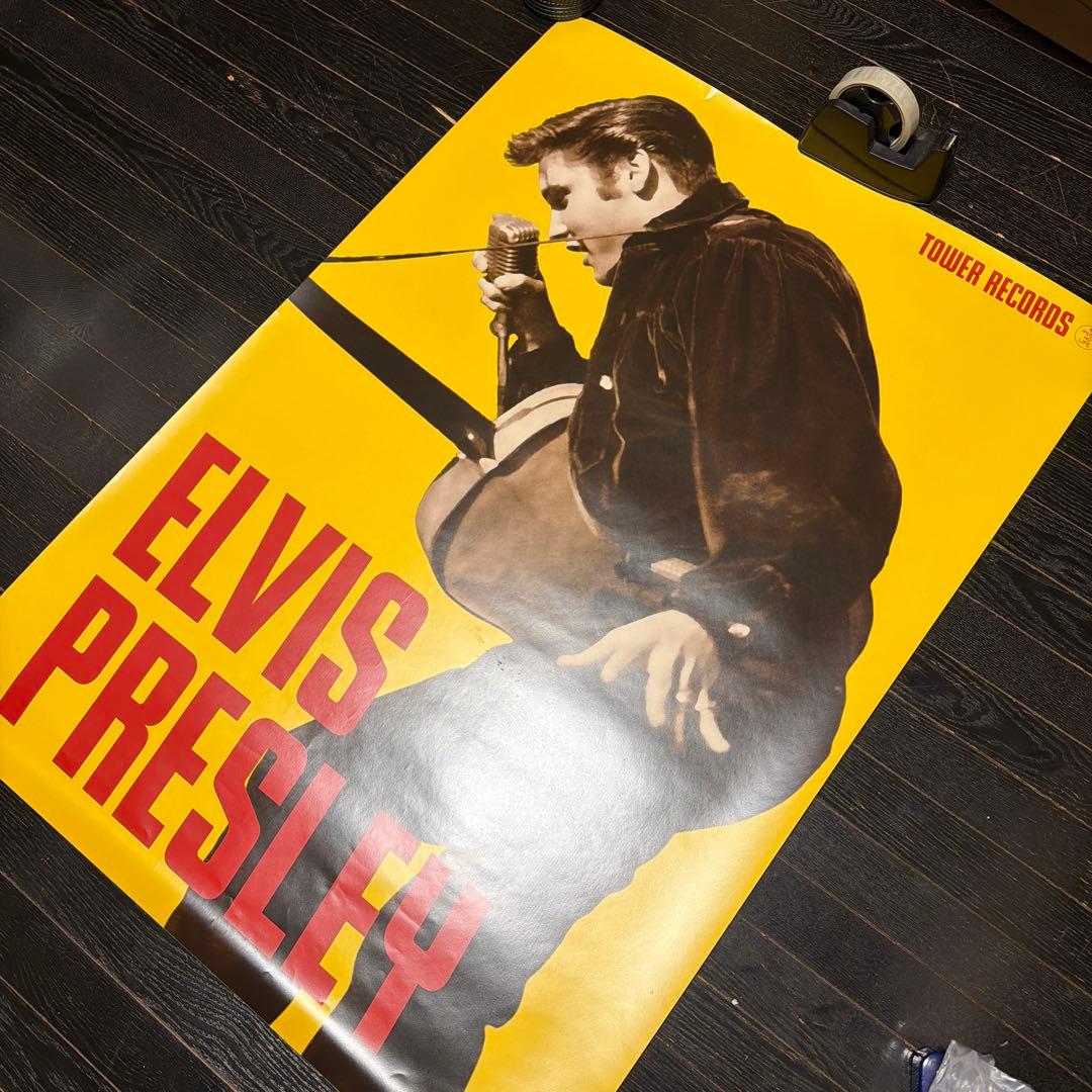 エルビス　プレスリー　タワーレコード　超特大　B1サイズ　ポスター