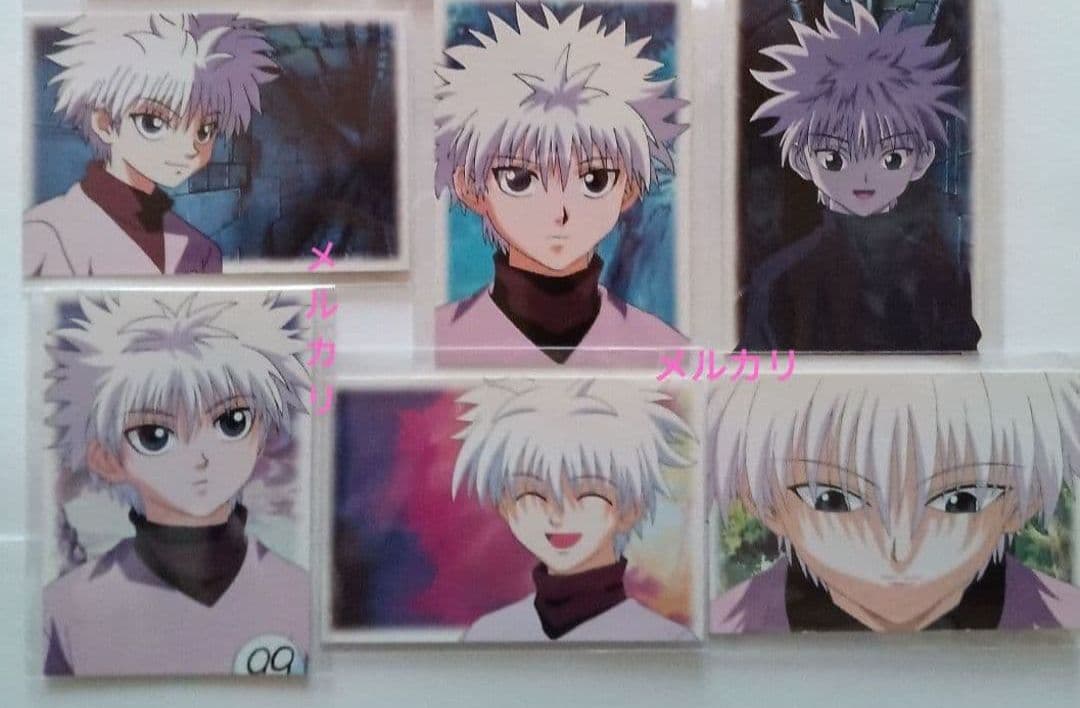 HUNTER×HUNTER　キルア　ブロマイドセット　ポストカード