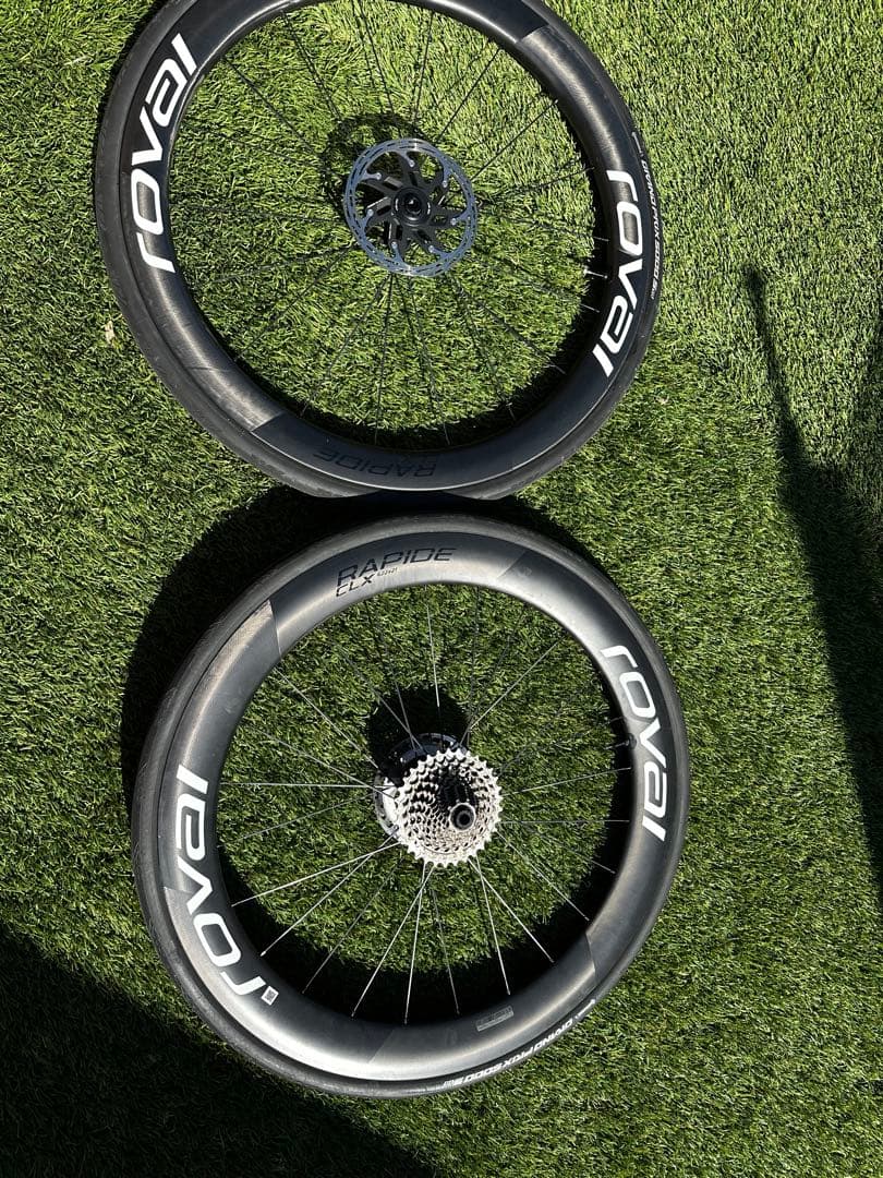 美品　Roval Rapide CLX2 ホイール タイヤ付き