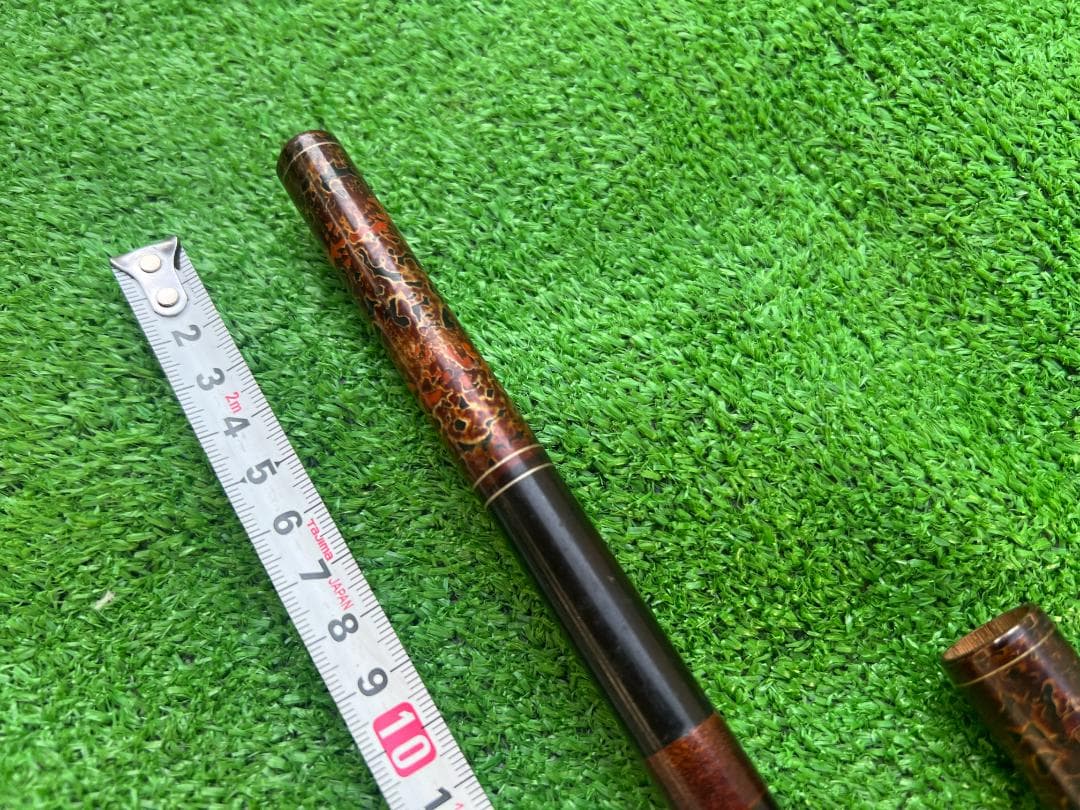 野*猫様 竹竿 ヘラブナ竿 竿掛け 津軽塗