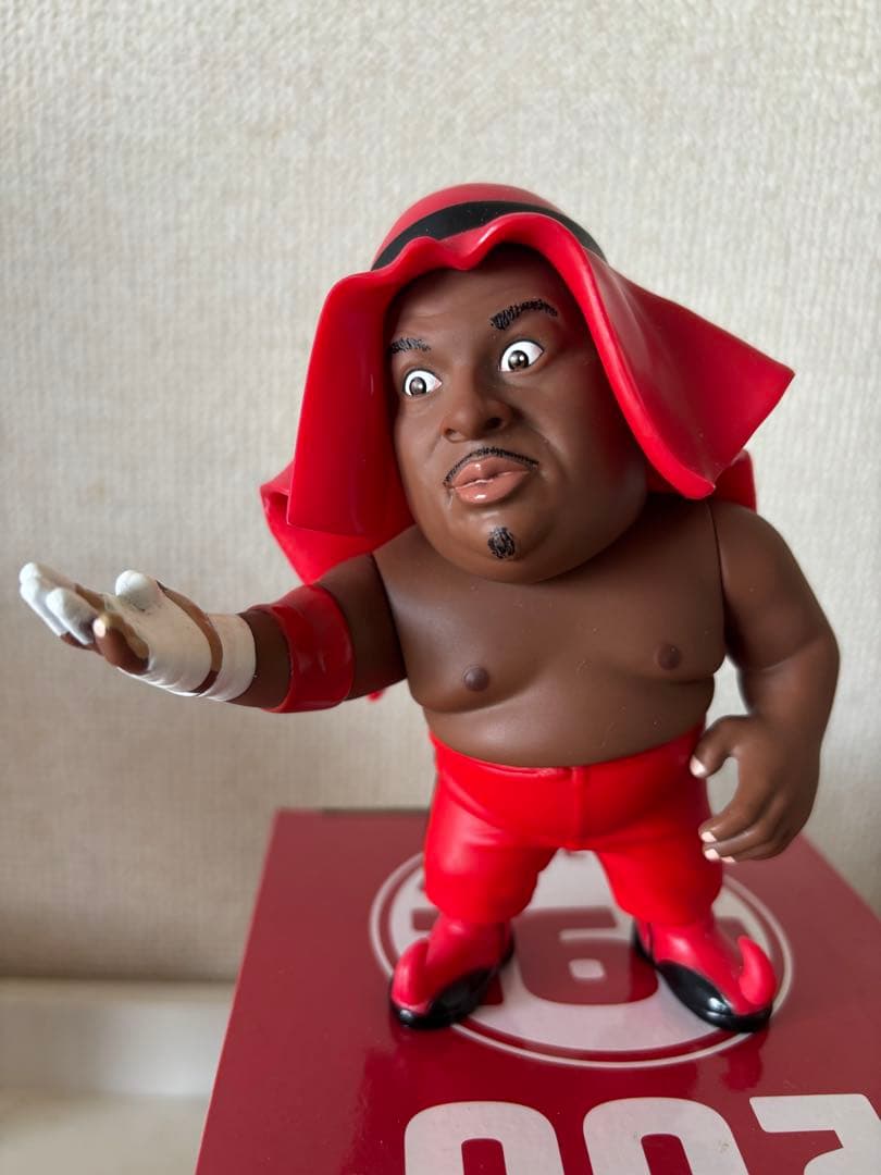 【HAO 16d】アブドーラ•ザ•ブッチャー　PVC 007 ソフビフィギュア