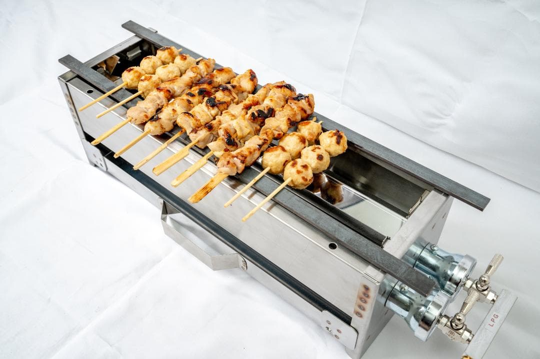 売れてます★業務用焼き鳥焼器★団子やき鳥学園祭★イベントキッチンカー祭りイベント